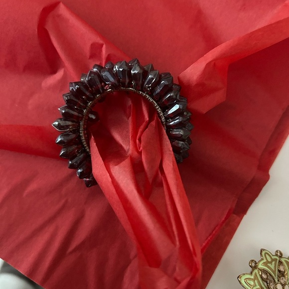 5/$25 Red napkins ring holders housewarming gift 💗 - Picture 1 of 5